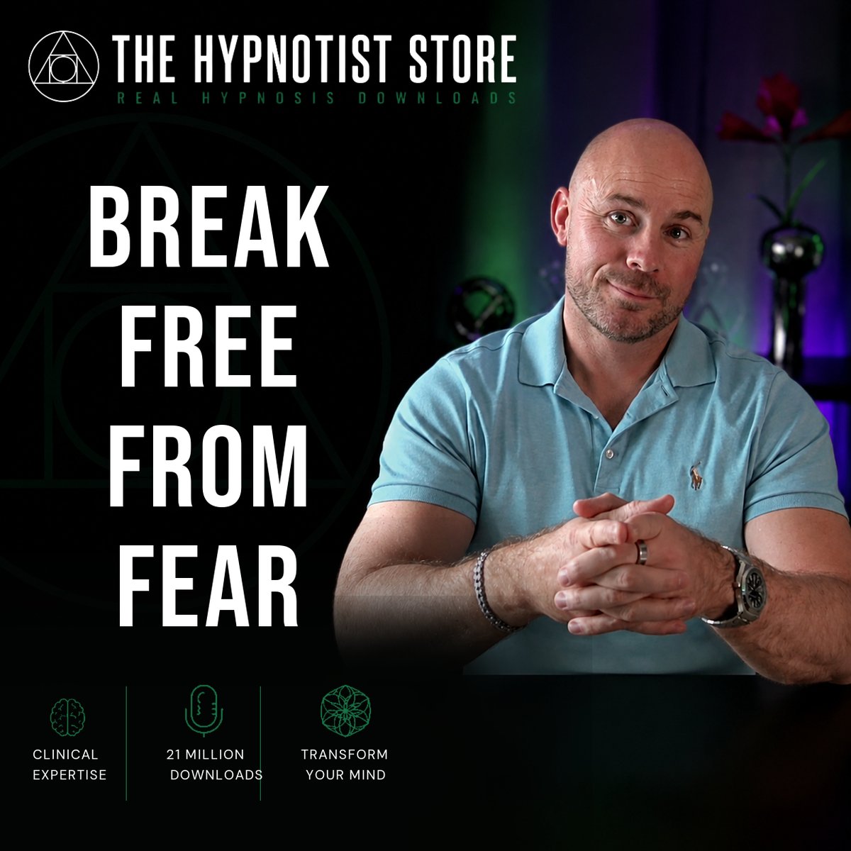 Hypnosis to Escape the Prison of Fear and Anxiety - Thunderstorm Metaphor