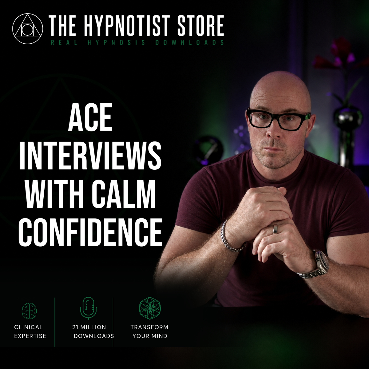 Hypnosis for High Levels of Calm Confidence and Positivity for Job Interviews