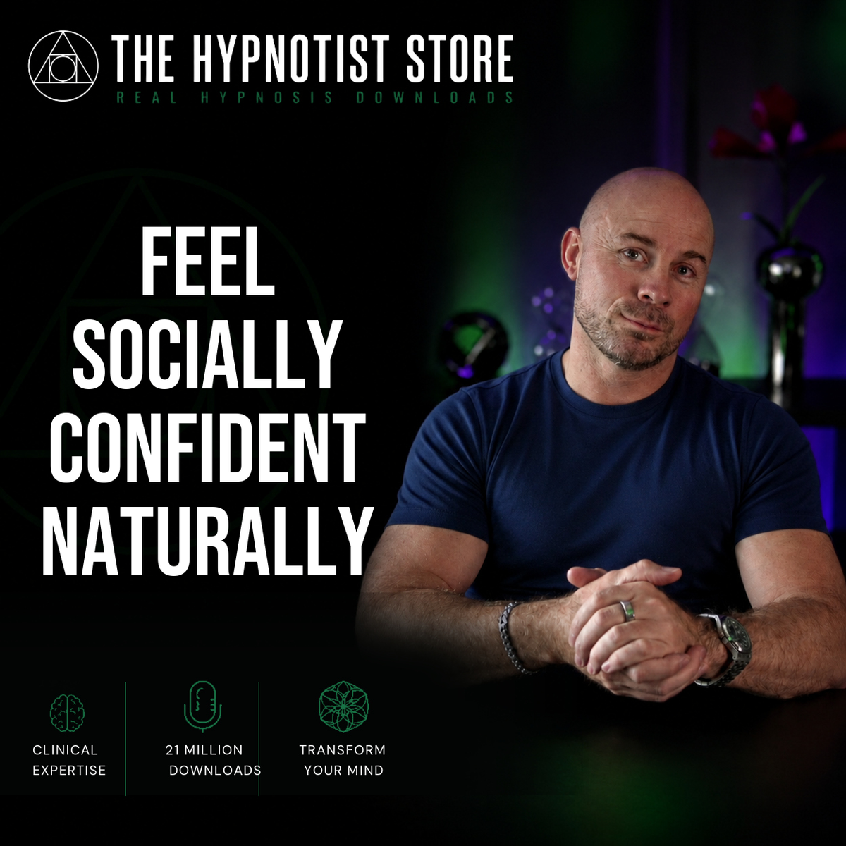 Hypnosis to Feel Calm and Confident in Social Situations
