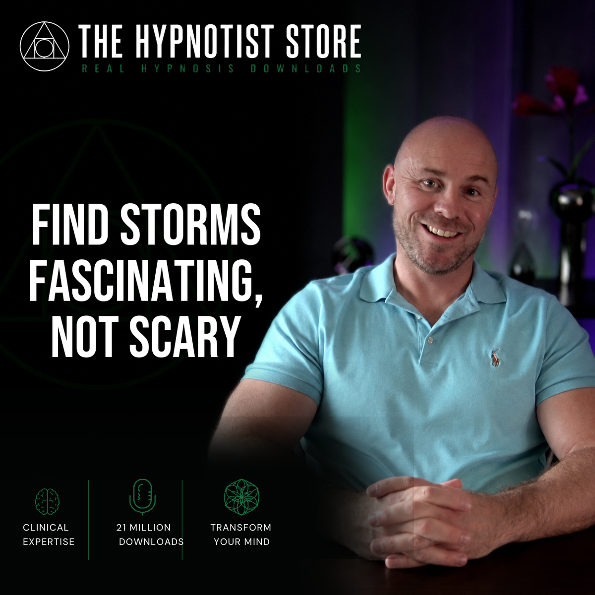 Hypnosis to Rewire Childhood Brainwashing and Fear of Thunderstorms