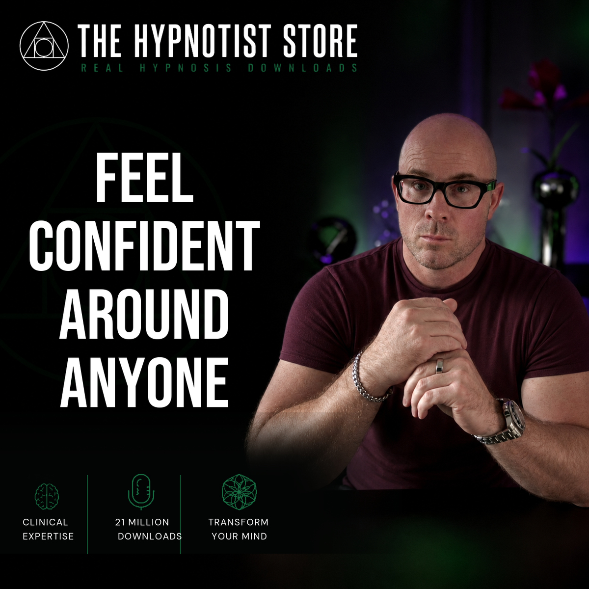 Hypnosis to Feel Confident and Relaxed in Social Situations