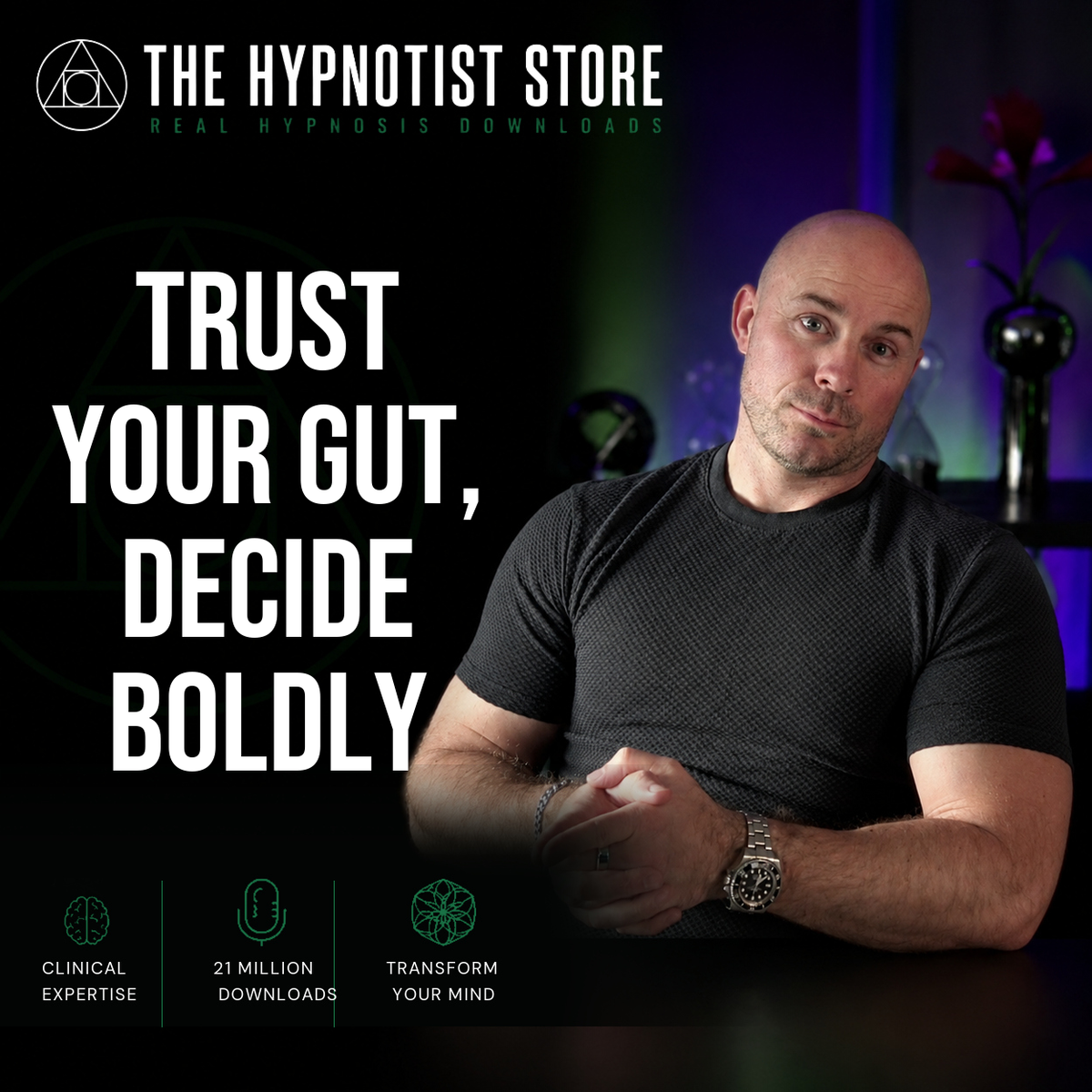 Hypnosis for Decisiveness in the Poker Game of Life