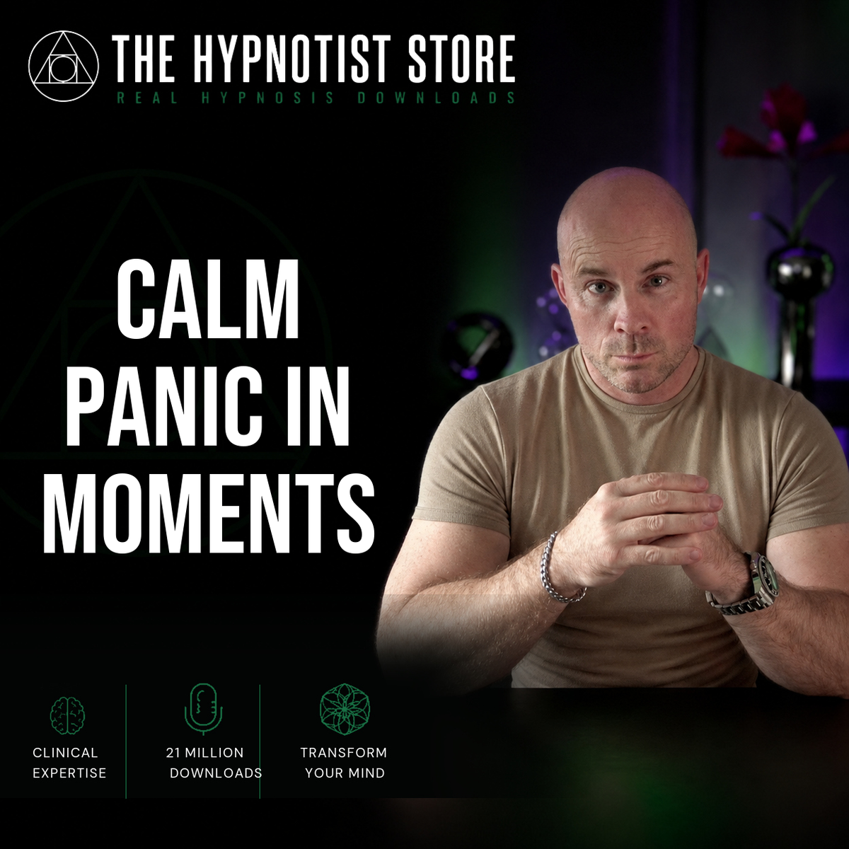 Hypnosis to Reduce Anxiety While Experiencing a Panic or Anxiety Attack