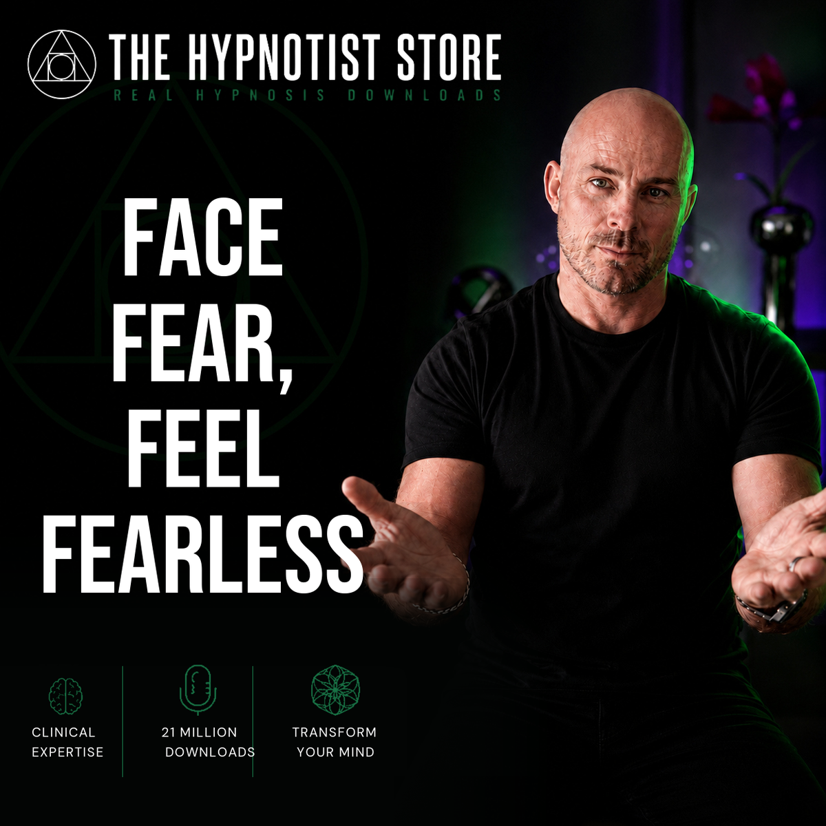 Hypnosis to Face Your Worst Fears with Confidence and Optimism.