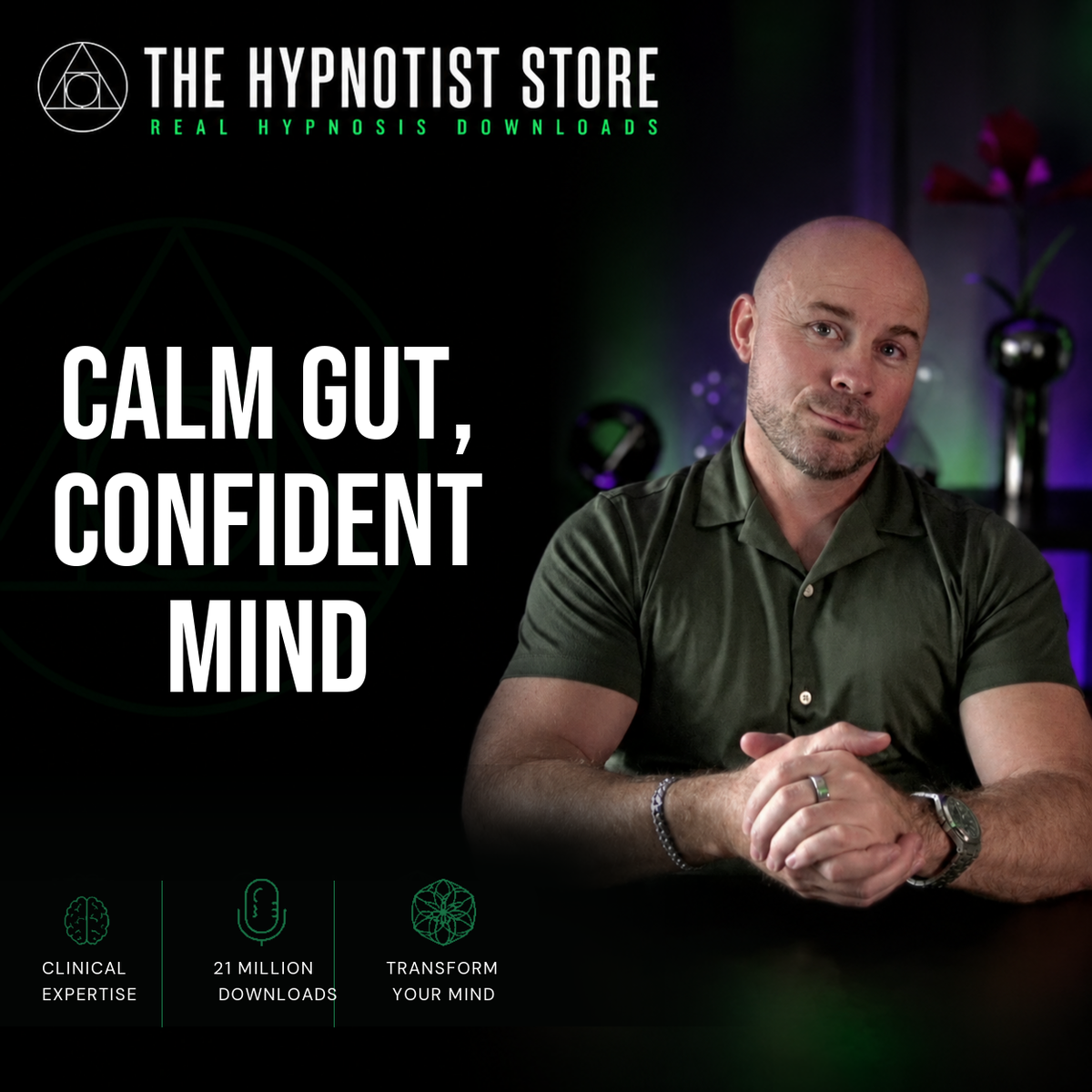 Calm Confidence - Hypnosis for IBS Relief, Better Sleep and an Anxiety-Free Mindset