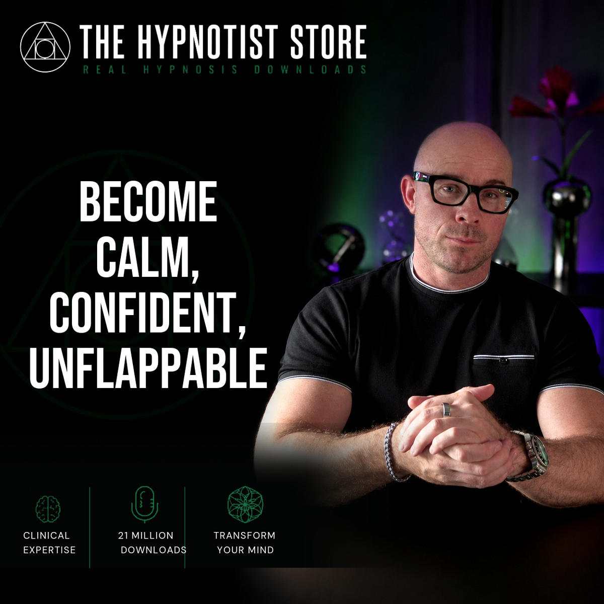 Hypnosis to Activate a Calm, Confident Unflappable Resource State