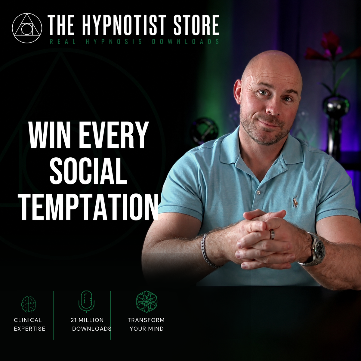 Hypnosis to Handle a Time of Temptation to Win a Psychological Battle