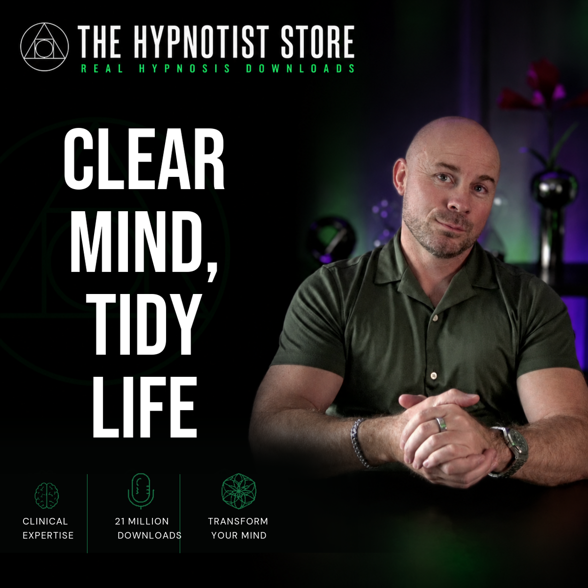 Hypnosis for an Organised Mind and a Clutter Free Life