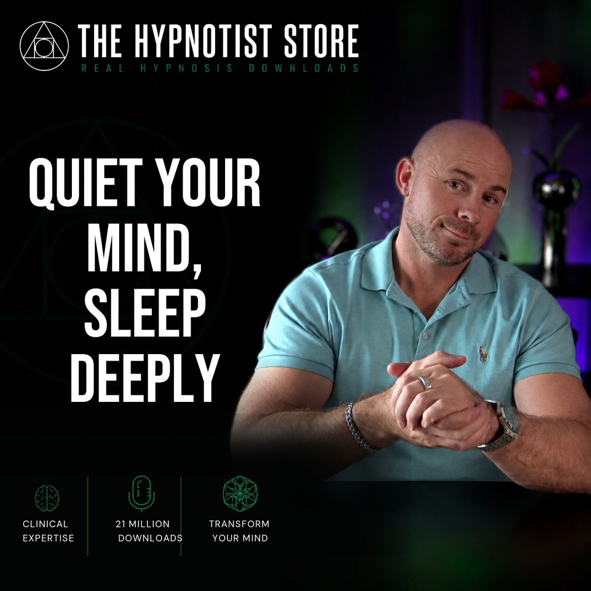 Deep Sleep Hypnosis for Negative Thinking and Intrusive Thoughts